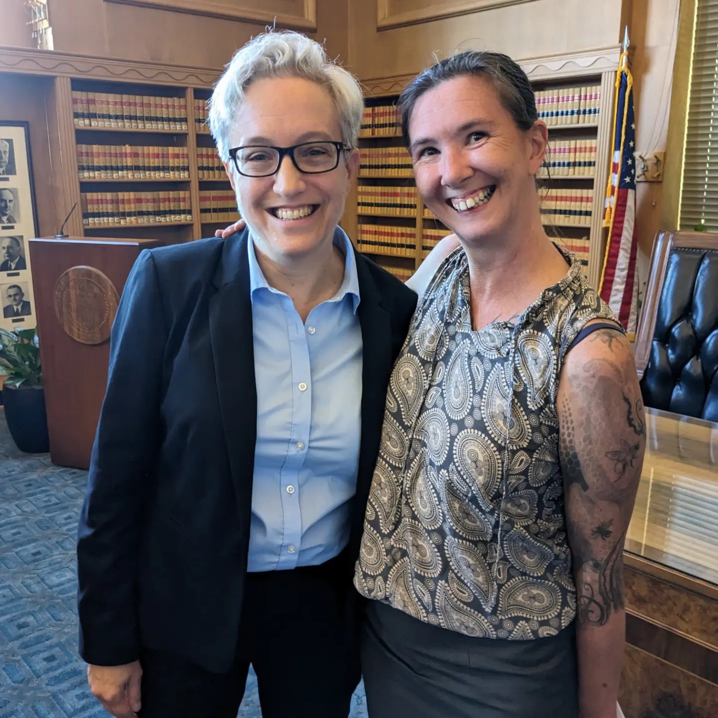 Haven Wheelock Helps Shape Harm Reduction Bill Outside In