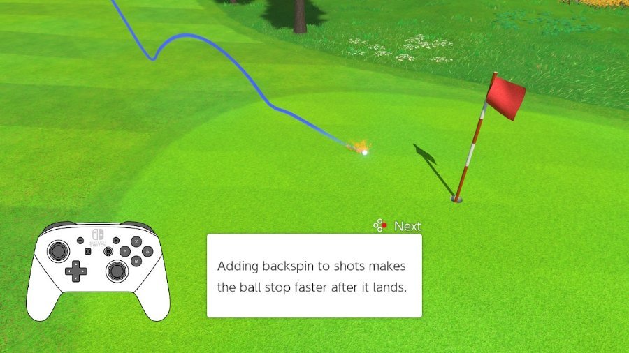 Mario Golf Super Rush How to Master Topspin, Backspin, Curve, High