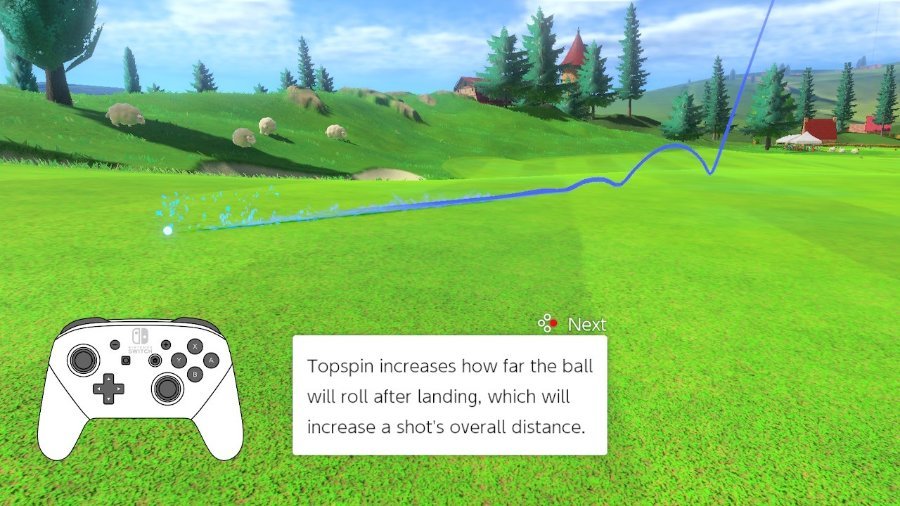 Mario Golf Super Rush How to Master Topspin, Backspin, Curve, High