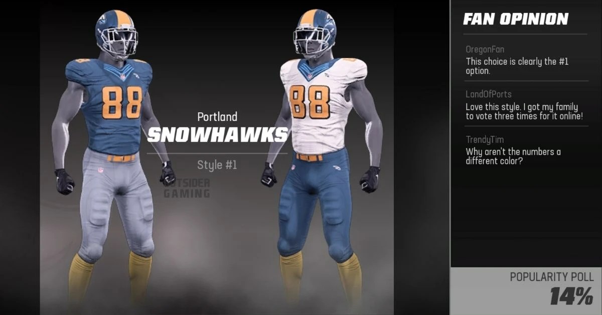 Madden 23 Portland Relocation Uniforms, Teams & Logos Outsider Gaming