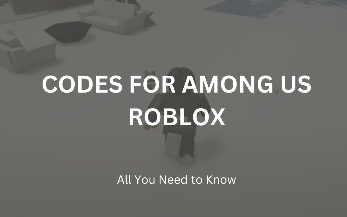 Among Us Roblox ID
