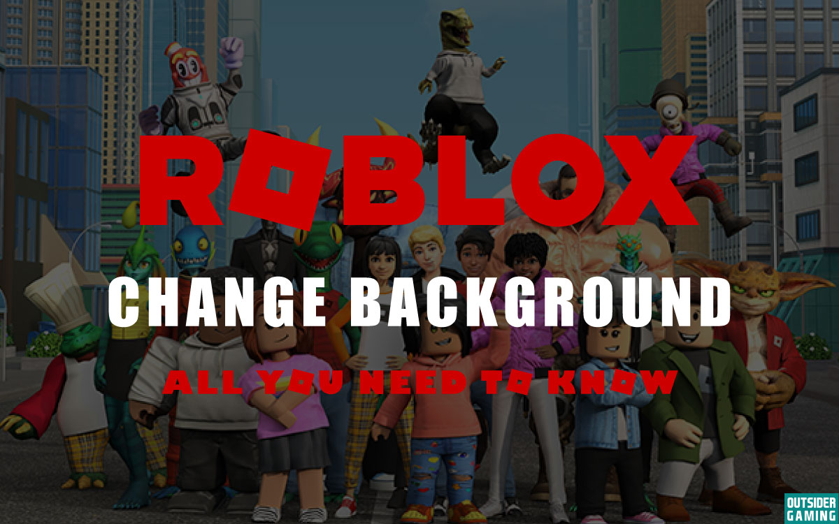 How to Change Your Background on Roblox