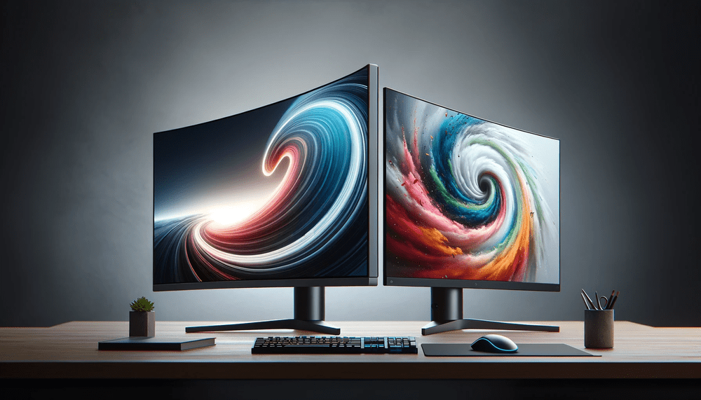 Curved vs Flat Monitor Gaming The Ultimate Showdown 🎮