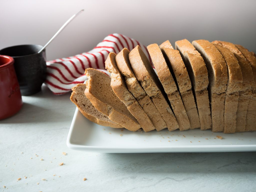Teff Bread Outside the Breadbox
