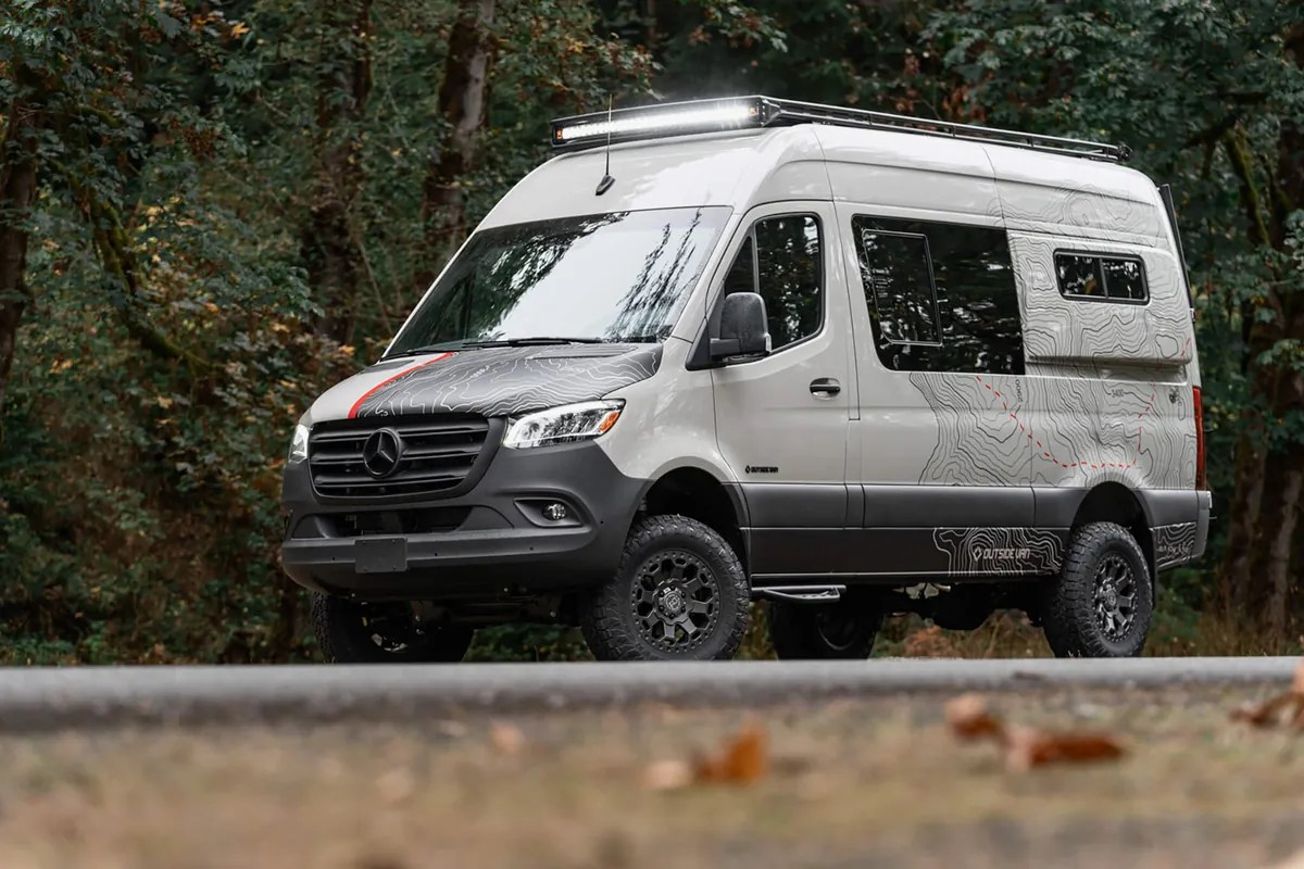 Overnight Sensation Outside Van