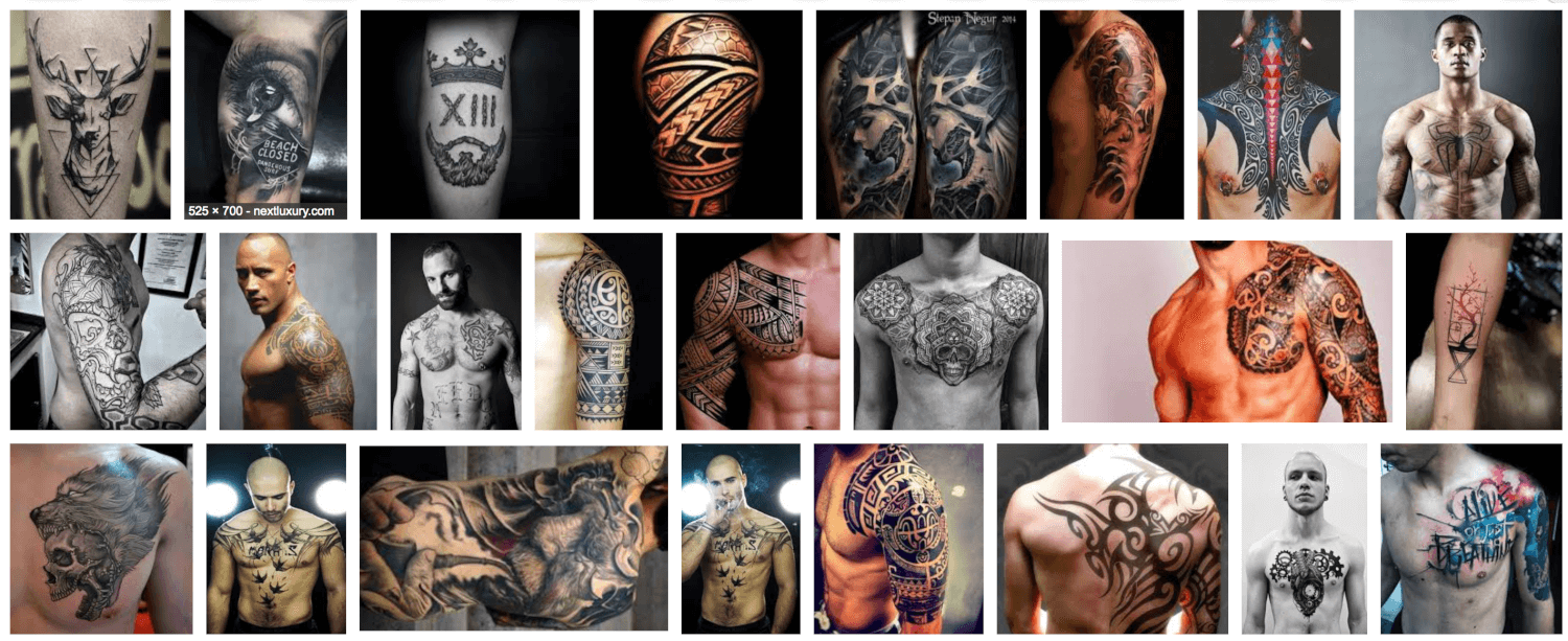 101 Cool Tattoo Designs For Men - (Sleeve, Chest, Leg Etc All Covered!) | Outsons | Men's Fashion Tips And Style Guides 613_x_1500_png