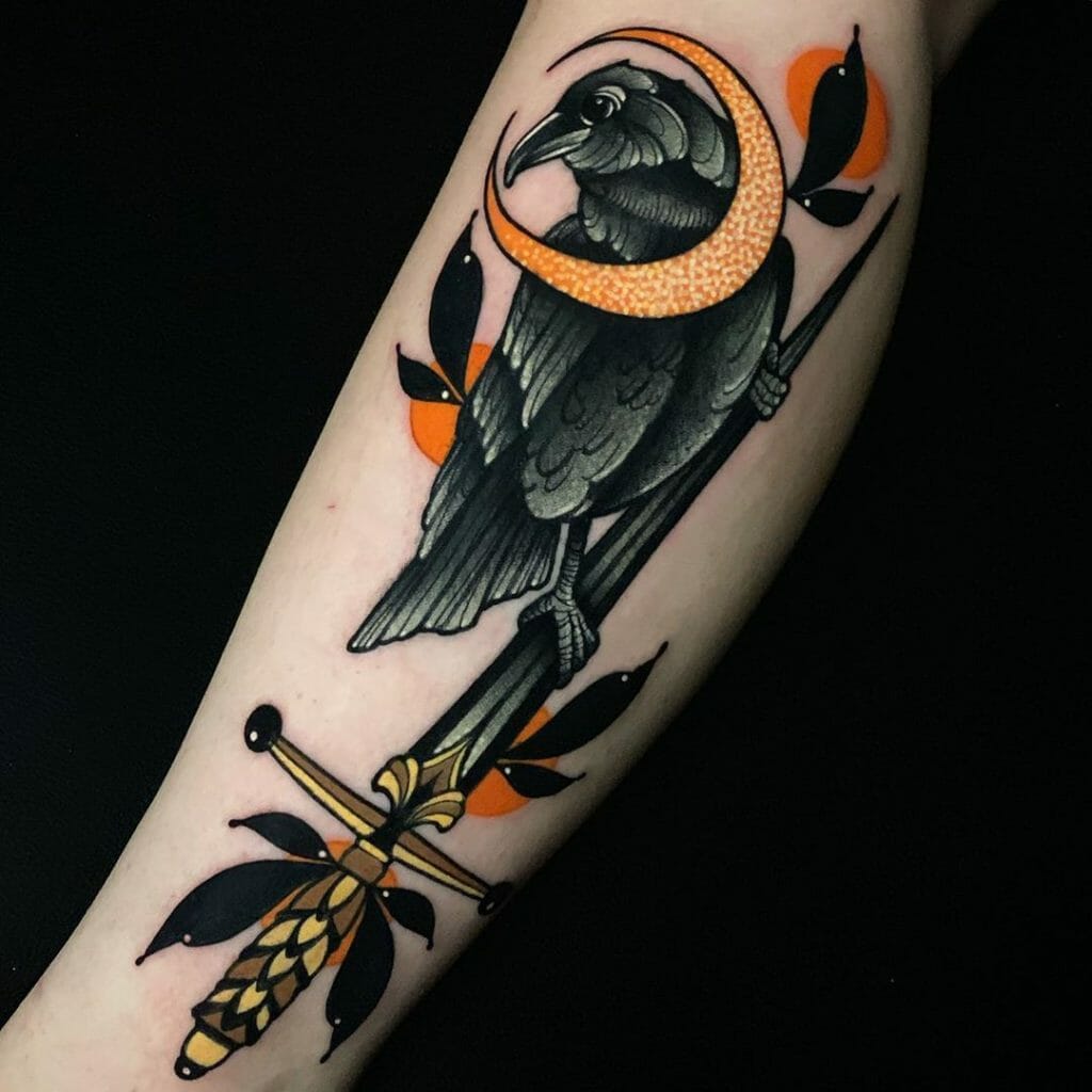 101 Amazing Crow Tattoo Designs You Need To See! | Outsons | Men's Fashion Tips And Style Guides 1024_x_1024_jpg