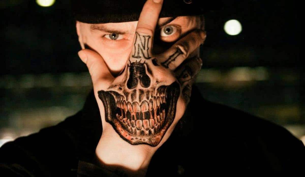 101 Amazing Skeleton Hand Tattoo Ideas That Will Blow Your Mind! | Outsons | Men's Fashion Tips And Style Guides 696_x_1200_jpg