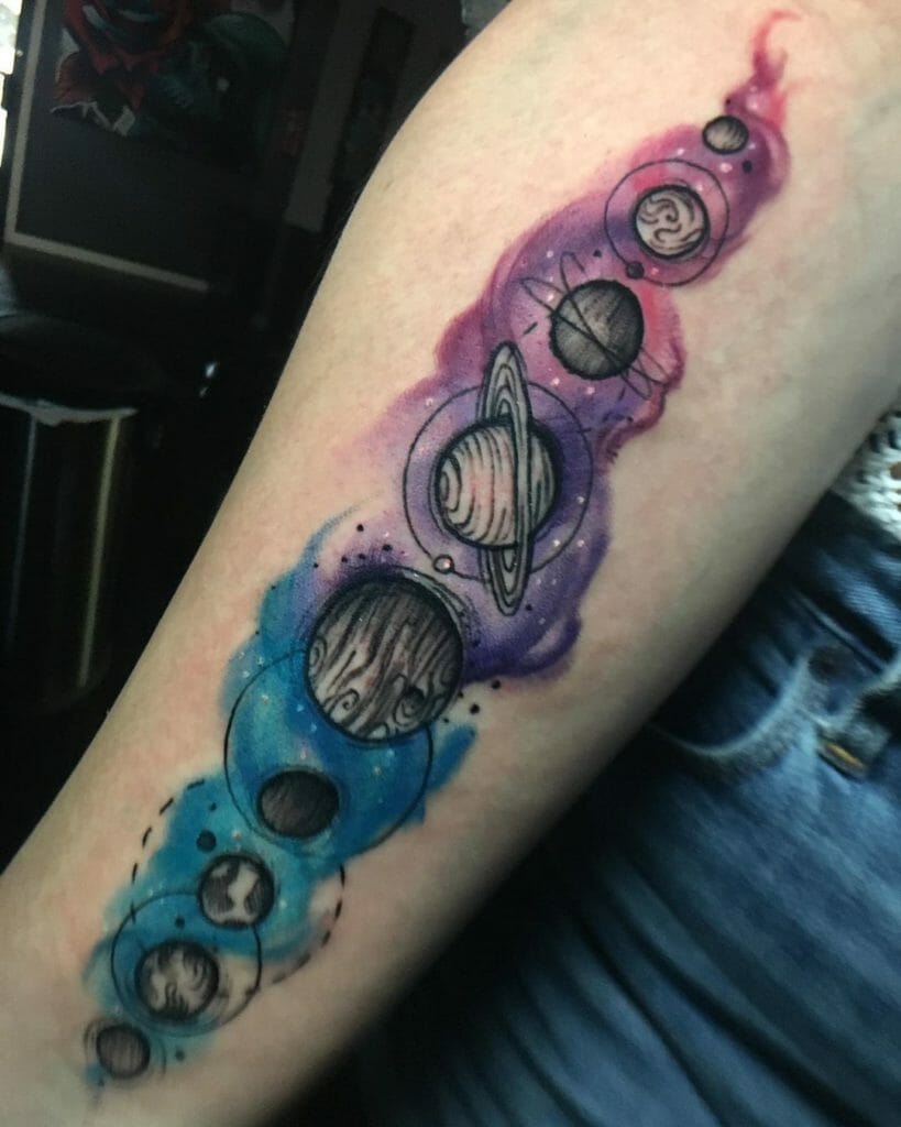101 Amazing Solar System Tattoo Ideas That Will Blow Your Mind! | Outsons | Men's Fashion Tips And Style Guides 1024_x_819_jpg