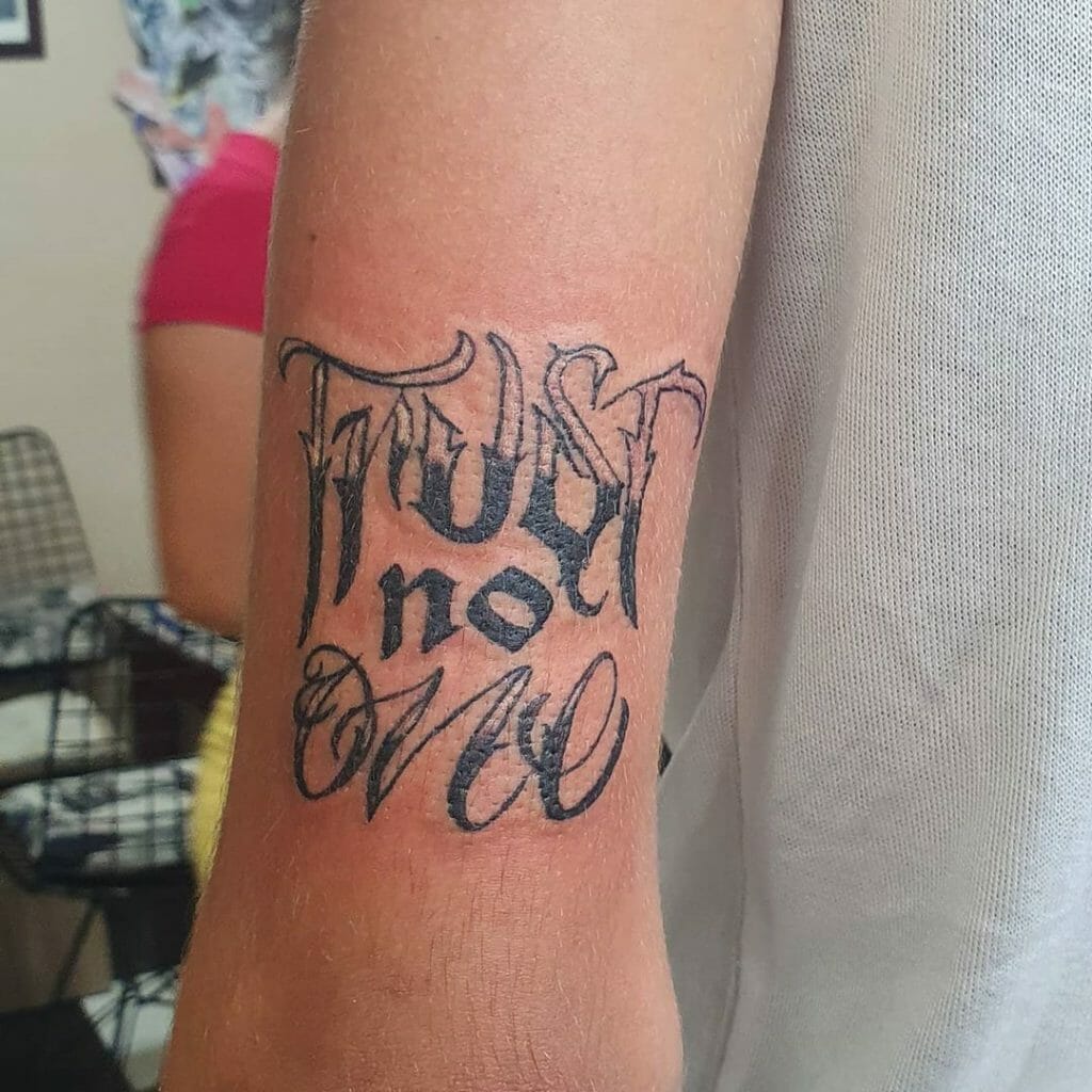 101 Amazing Trust No One Tattoo Designs You Need To See! | Outsons | Men's Fashion Tips And Style Guides 1024_x_1024_jpg