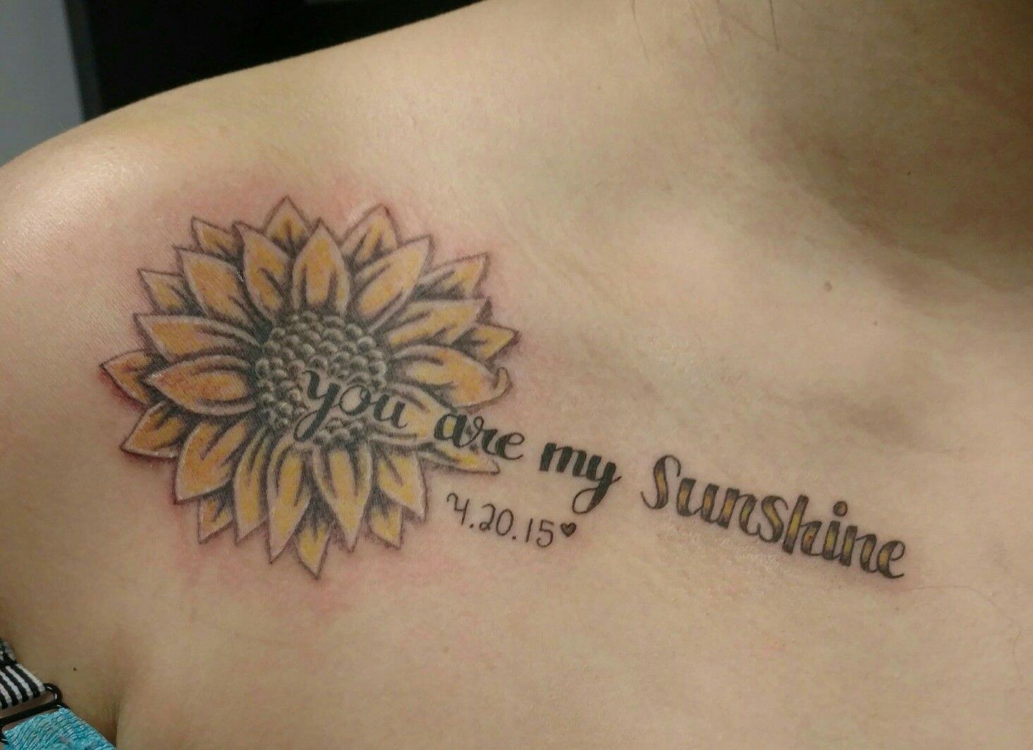 101 Amazing You Are My Sunshine Tattoo Ideas You Need To See! | Outsons | Men's Fashion Tips And Style Guides