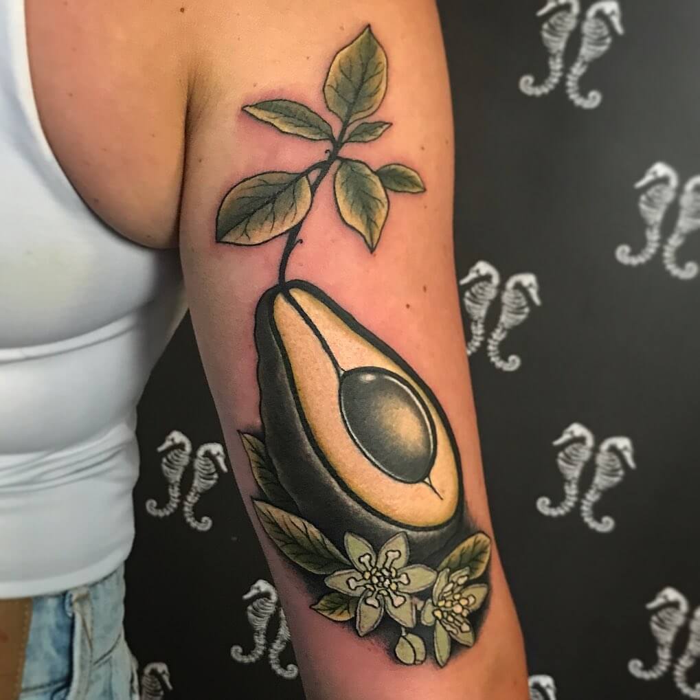 10 Best Avocado Tattoo Ideas You'll Have To See To Believe! | Outsons | Men's Fashion Tips And Style Guides 1019_x_1019_jpg