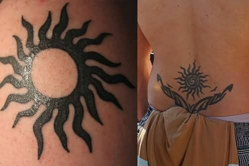 10 Best Black Sun Tattoo Ideas You'll Have To See To Believe! | Outsons | Men's Fashion Tips And Style Guides 333_x_500_jpg