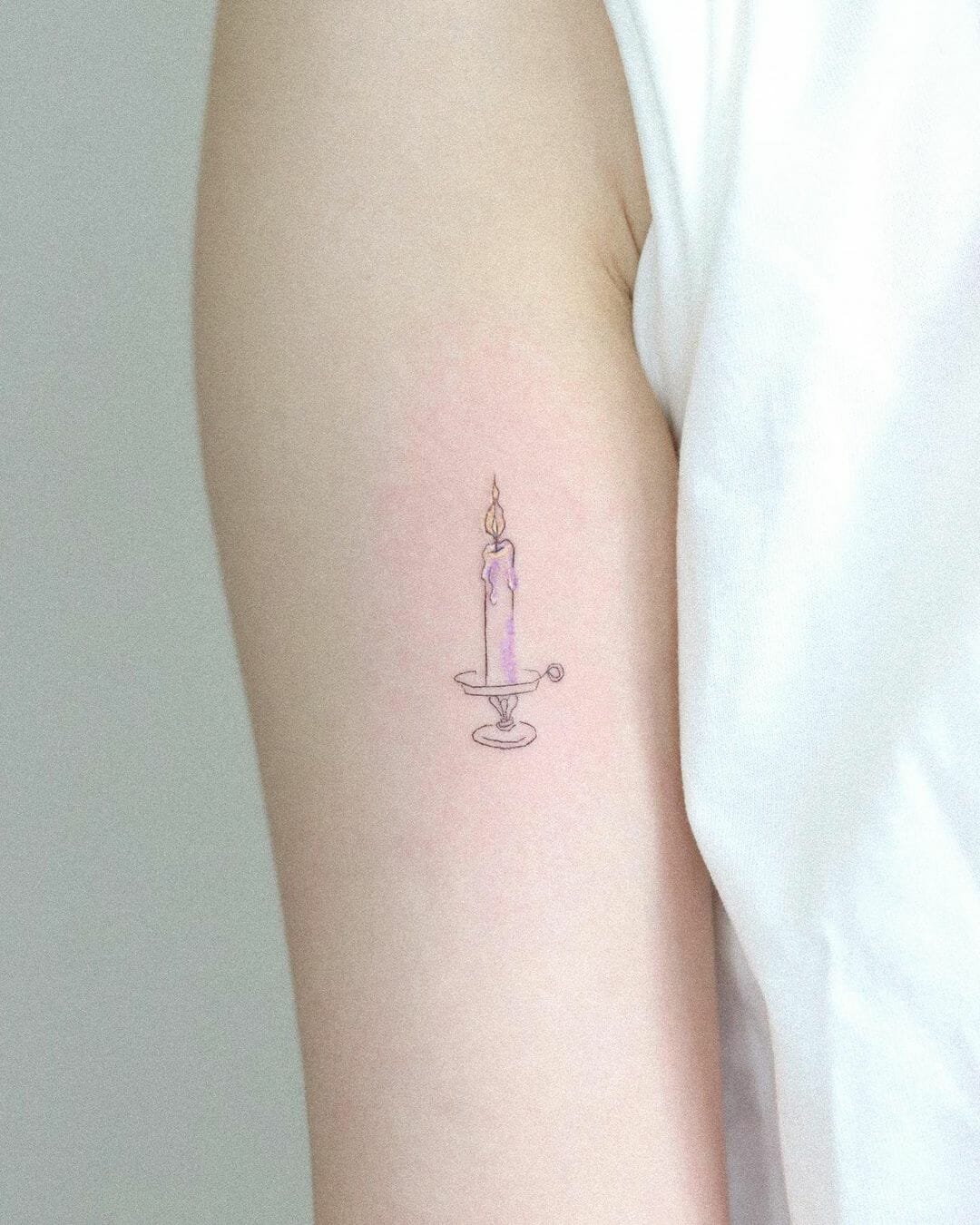101 Best Candle Tattoo Ideas You'll Have To See To Believe!