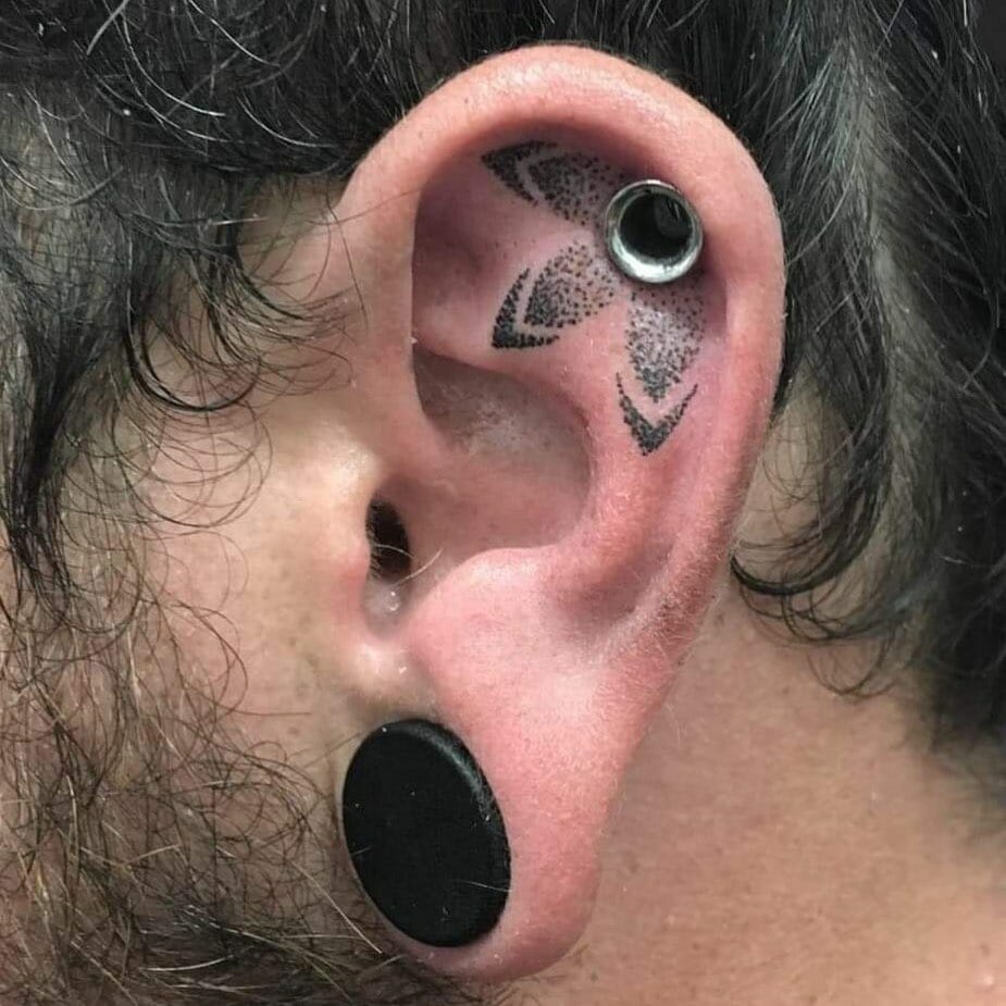 10 Best Behind Ear Tattoo Ideas You'll Have To See To Believe! | Outsons | Men's Fashion Tips And Style Guides 925_x_925_jpg