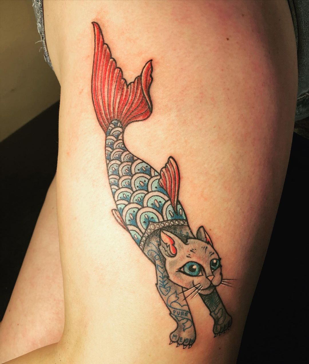 20+ Crazy Catfish Tattoos For 2024!