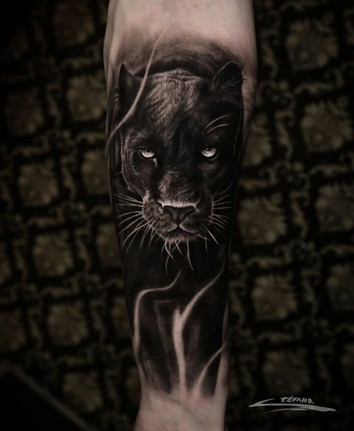 10 Best Black Panther Tattoo Ideas You'll Have To See To Believe! | Outsons | Men's Fashion Tips And Style Guides 877_x_720_jpg