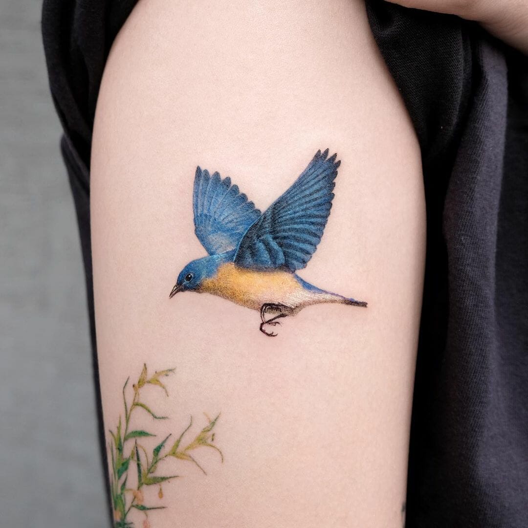 101 Best Blue Bird Tattoo Ideas You'll Have To See To Believe!