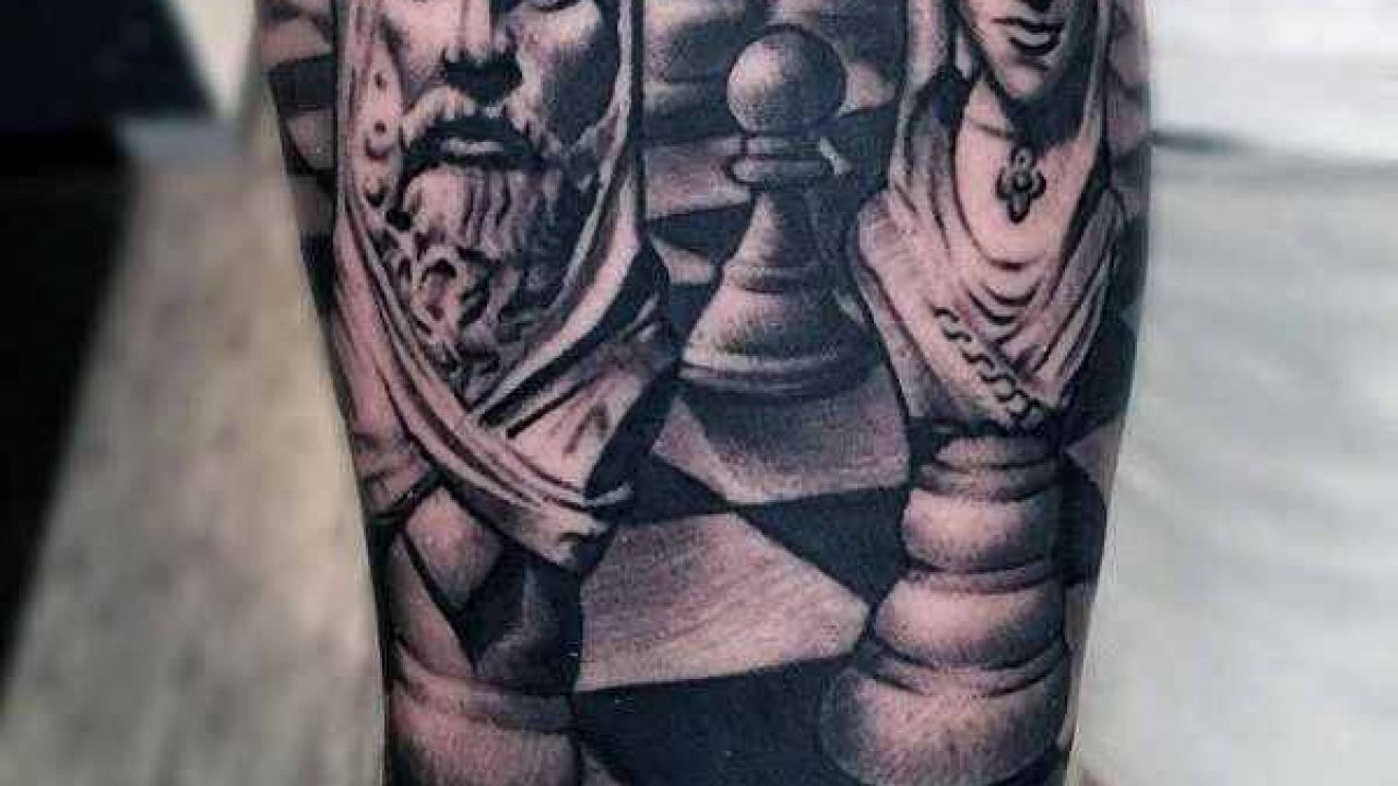 101 Best Chess Piece Tattoo Ideas You'll Have To See To Believe!