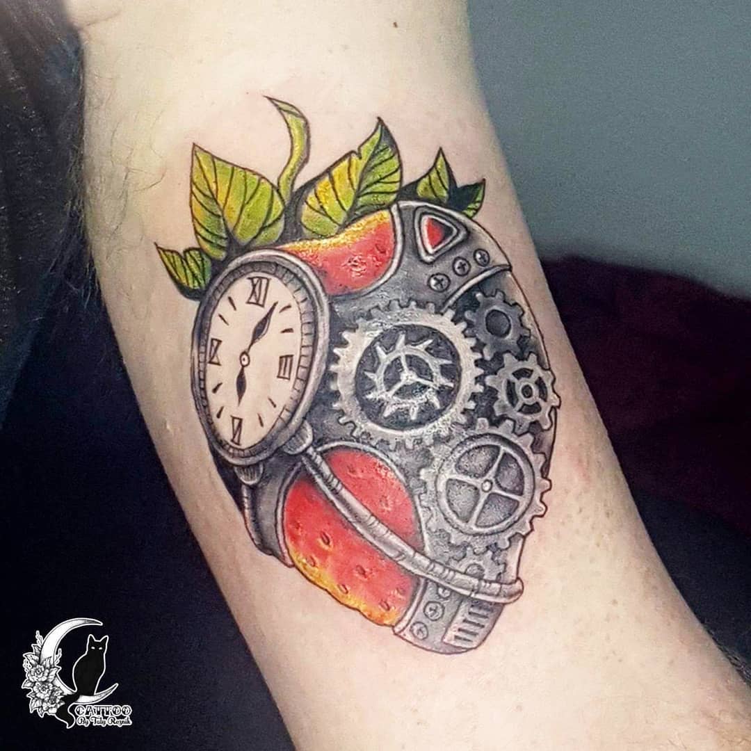 10 Best Clockwork Tattoo Ideas You'll Have To See To Believe! | Outsons | Men's Fashion Tips And Style Guides 1080_x_1080_jpg