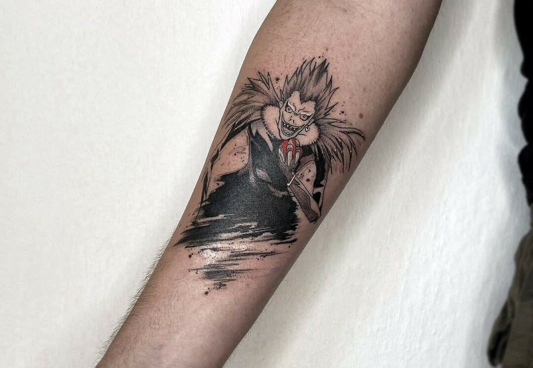 10 Best Death Note Tattoo Ideas You'll Have To See To Believe! | Outsons | Men's Fashion Tips And Style Guides 746_x_1080_jpg
