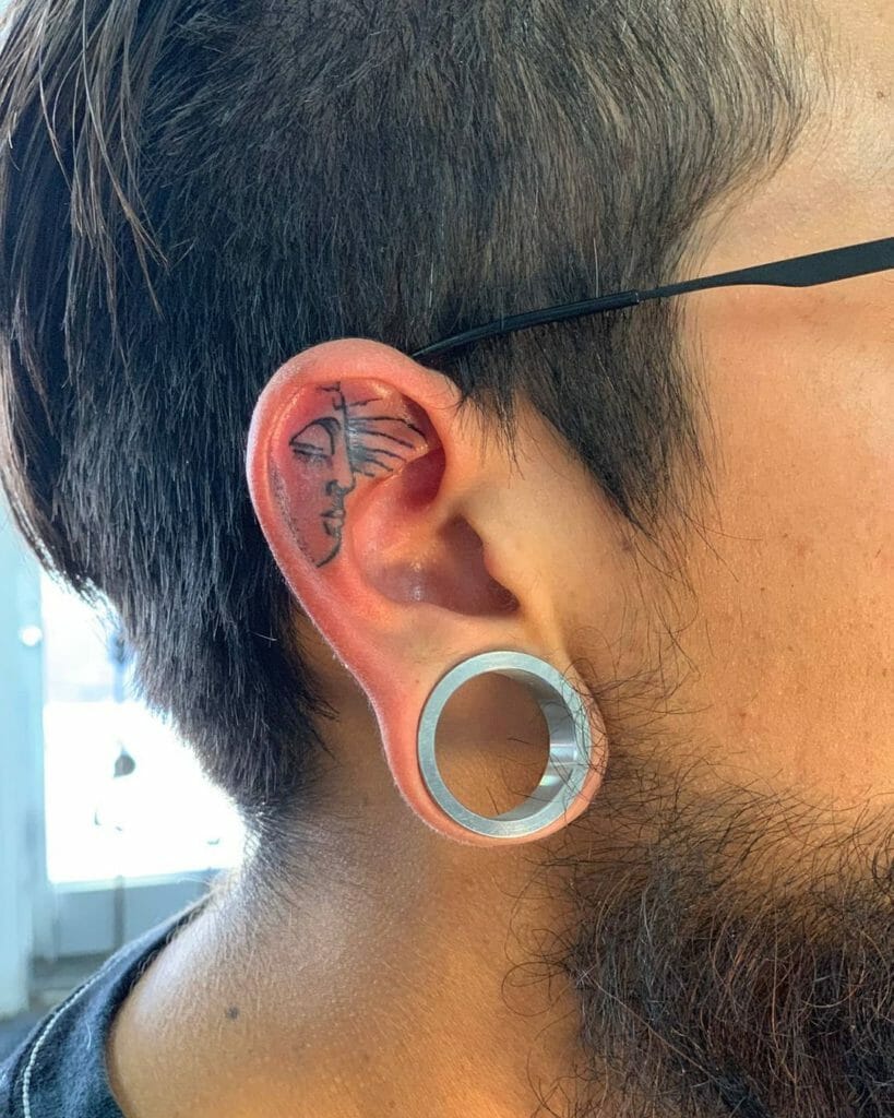 10 Best Ear Tattoo Ideas You'll Have To See To Believe! | Outsons | Men's Fashion Tips And Style Guides 1024_x_819_jpg