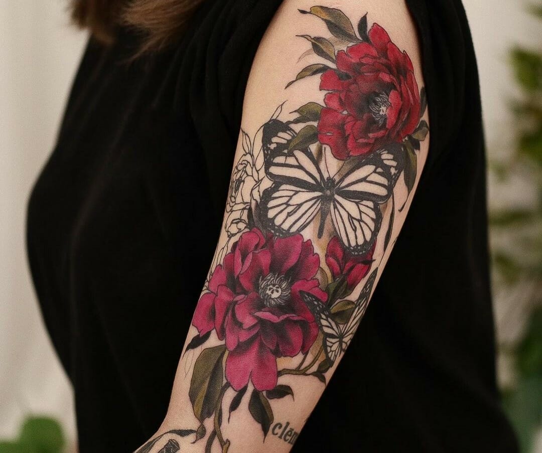 10 Best Flower Sleeve Tattoo Ideas You Have To See To Believe