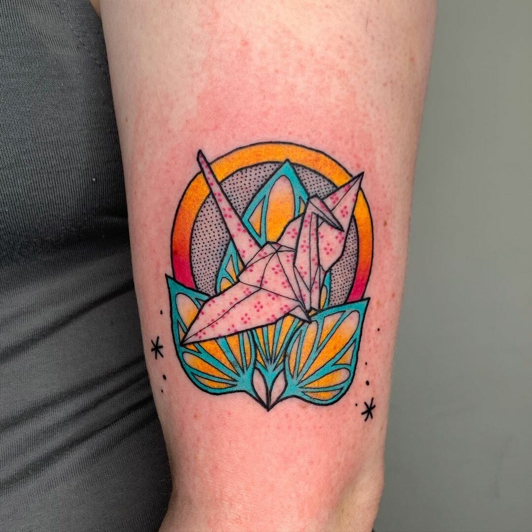 101 Best Crane Tattoo Ideas You'll Have To See To Believe!