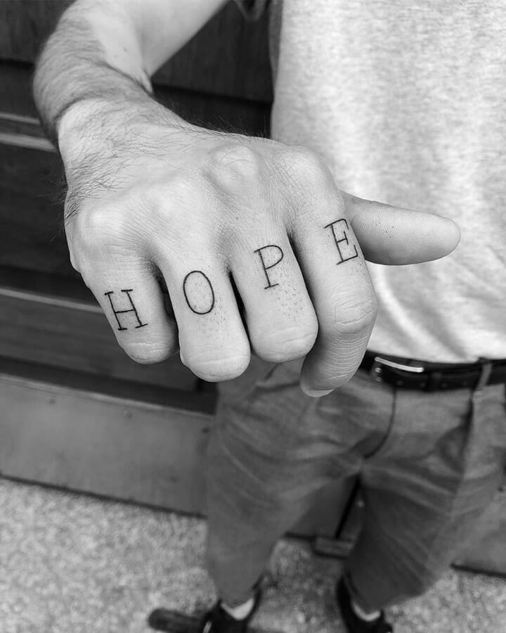 10 Best Hope Tattoo Ideas You Have To See To Believe! | Outsons | Men's Fashion Tips And Style Guides 900_x_720_jpg