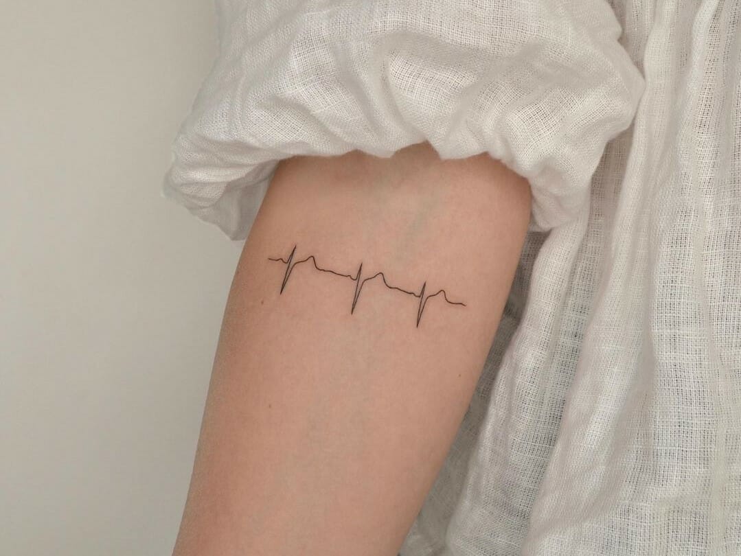 10 Best Heartbeat Tattoo Ideas You Have To See To Believe! | Outsons | Men's Fashion Tips And Style Guides 810_x_1079_jpg