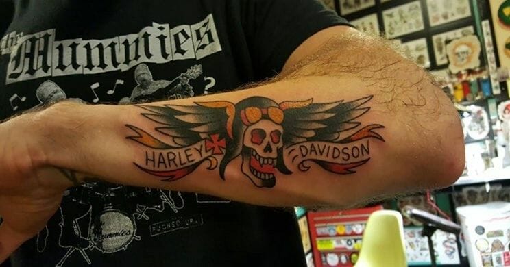 10 Best Harley Davidson Tattoo Ideas You Have To See To Believe! | Outsons | Men's Fashion Tips And Style Guides