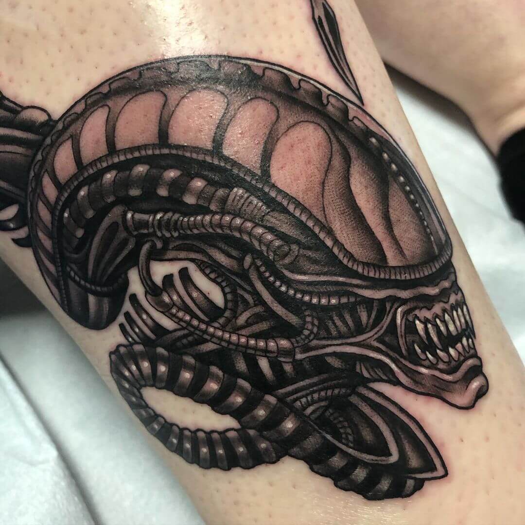 101 Best Xenomorph Tattoo Ideas You Have To See To Believe! Outsons