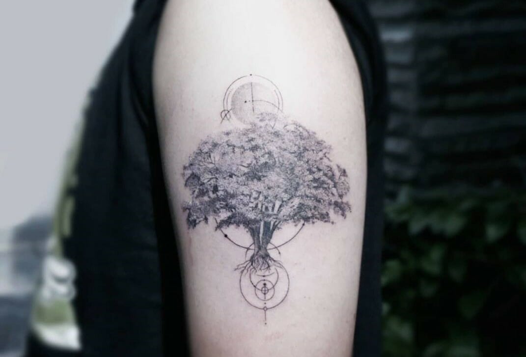 10 Best Bohdi Tree Tattoo Ideas That Will Blow Your Mind! | Outsons | Men's Fashion Tips And Style Guides 727_x_1071_jpg