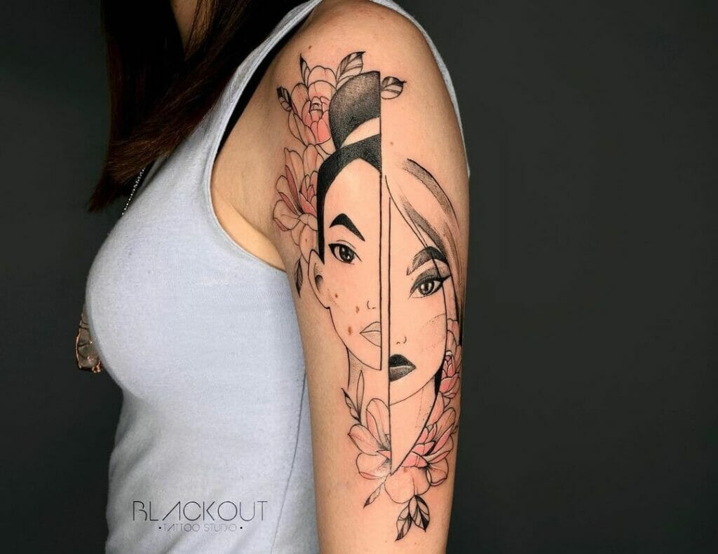 10 Best Mulan Tattoo Ideas You Have To See To Believe! | Outsons | Men's Fashion Tips And Style Guides 791_x_1024_jpg