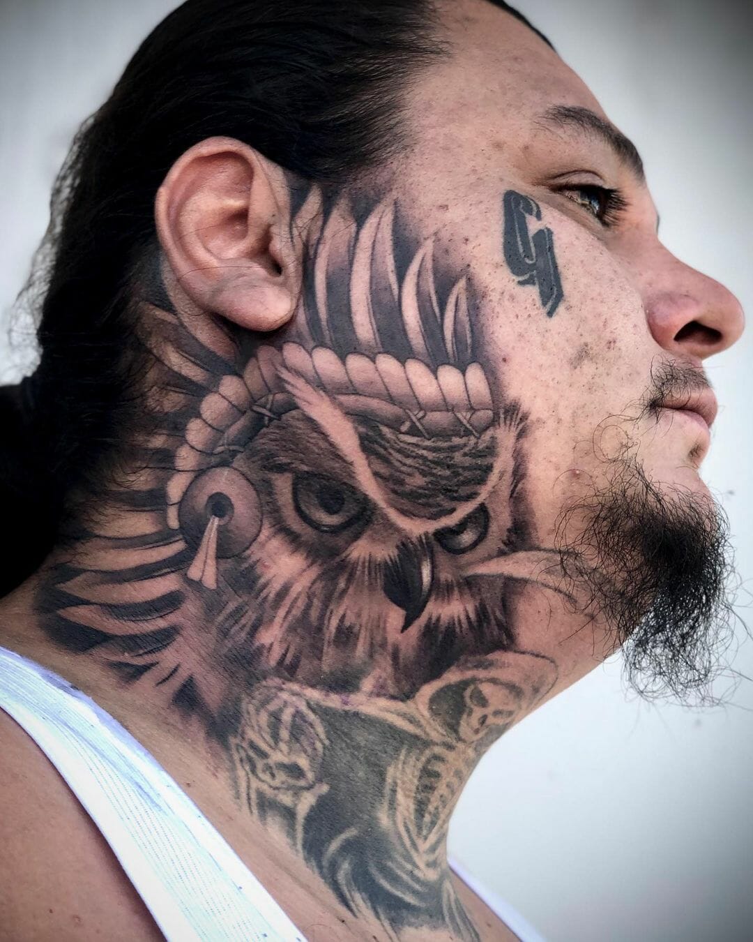 22 Amazing Owl Neck Tattoo Ideas To Inspire You In 2023! Outsons