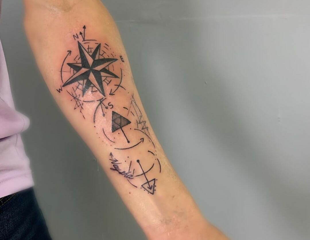 101 Best Nautical Compass Tattoo Ideas You Have To See To Believe!