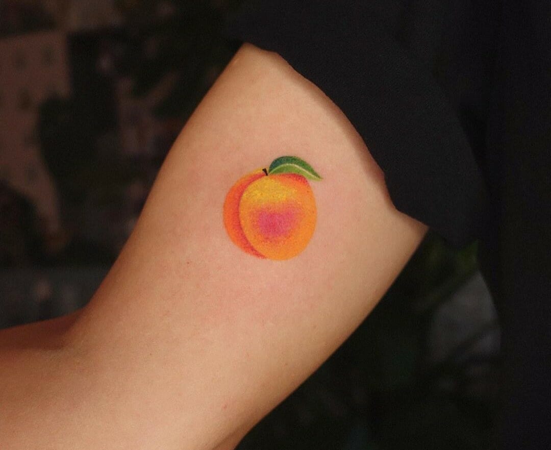 101 Best Peach Tattoo Ideas You Have To See To Believe!