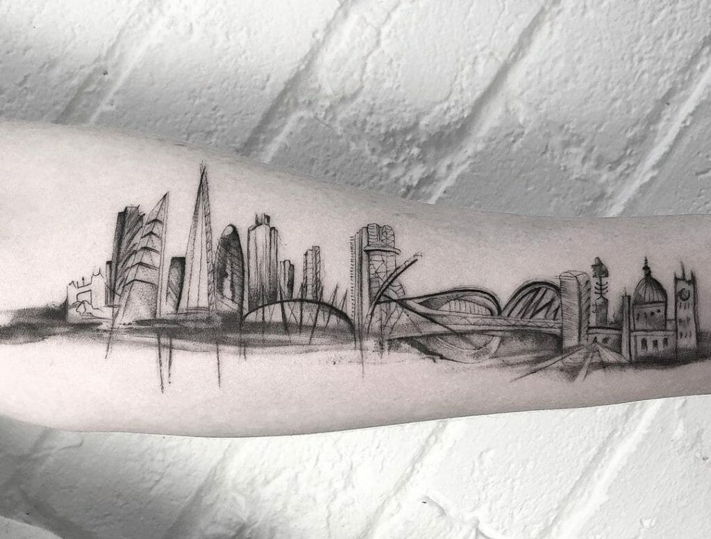 10 Best Skyline Tattoo Ideas You Have To See To Believe! | Outsons | Men's Fashion Tips And Style Guides 777_x_1024_jpg