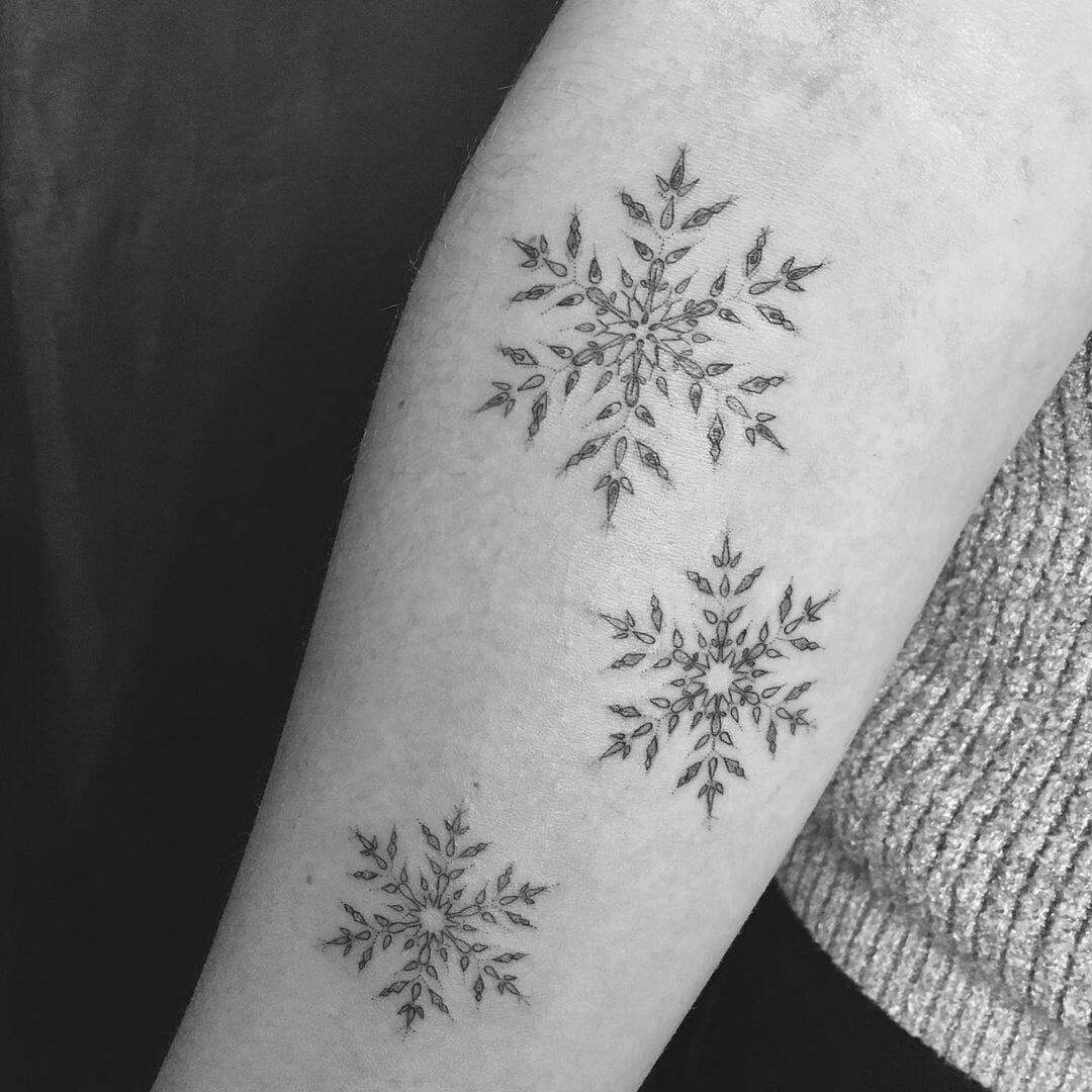 101 Best Snowflake Tattoo Ideas You Have To See To Believe!