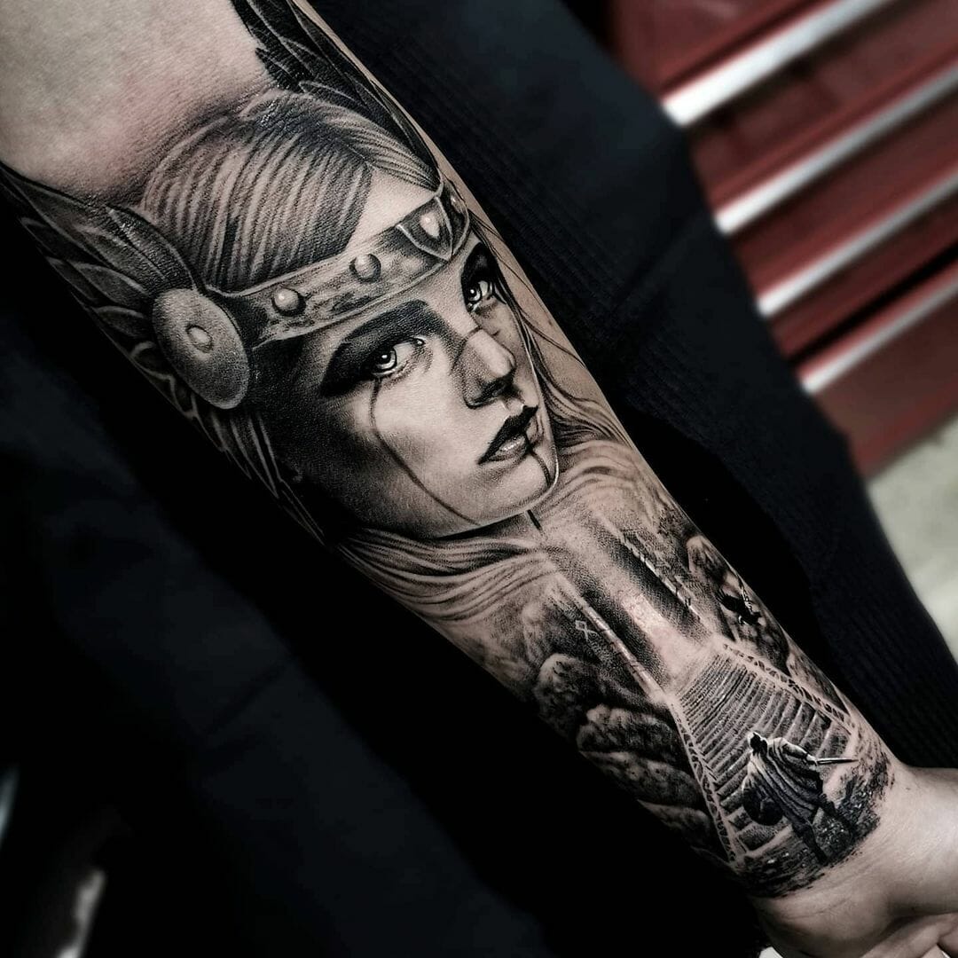 101 Best Valhalla Tattoo Ideas You Have To See To Believe!
