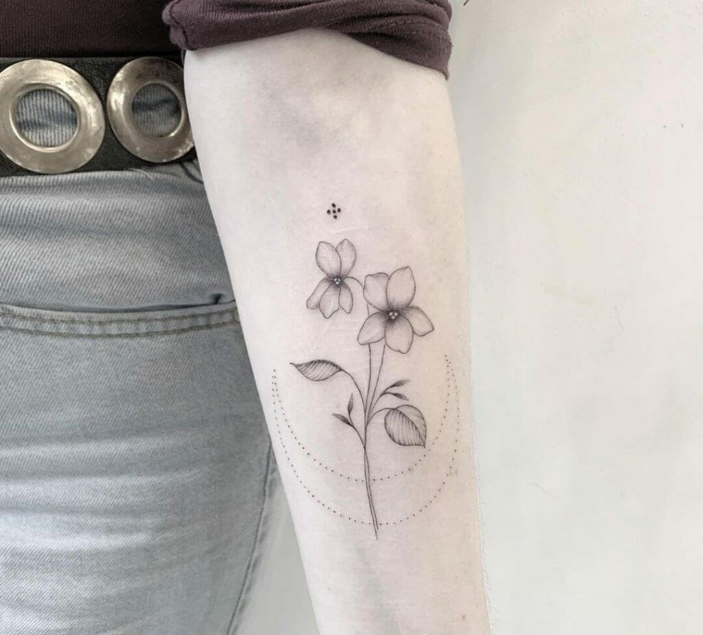 10 Best Violet Flower Tattoo Ideas You Have To See To Believe! | Outsons | Men's Fashion Tips And Style Guides 925_x_1024_jpg