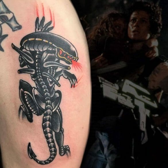 101 Best Xenomorph Tattoo Ideas You Have To See To Believe! Outsons