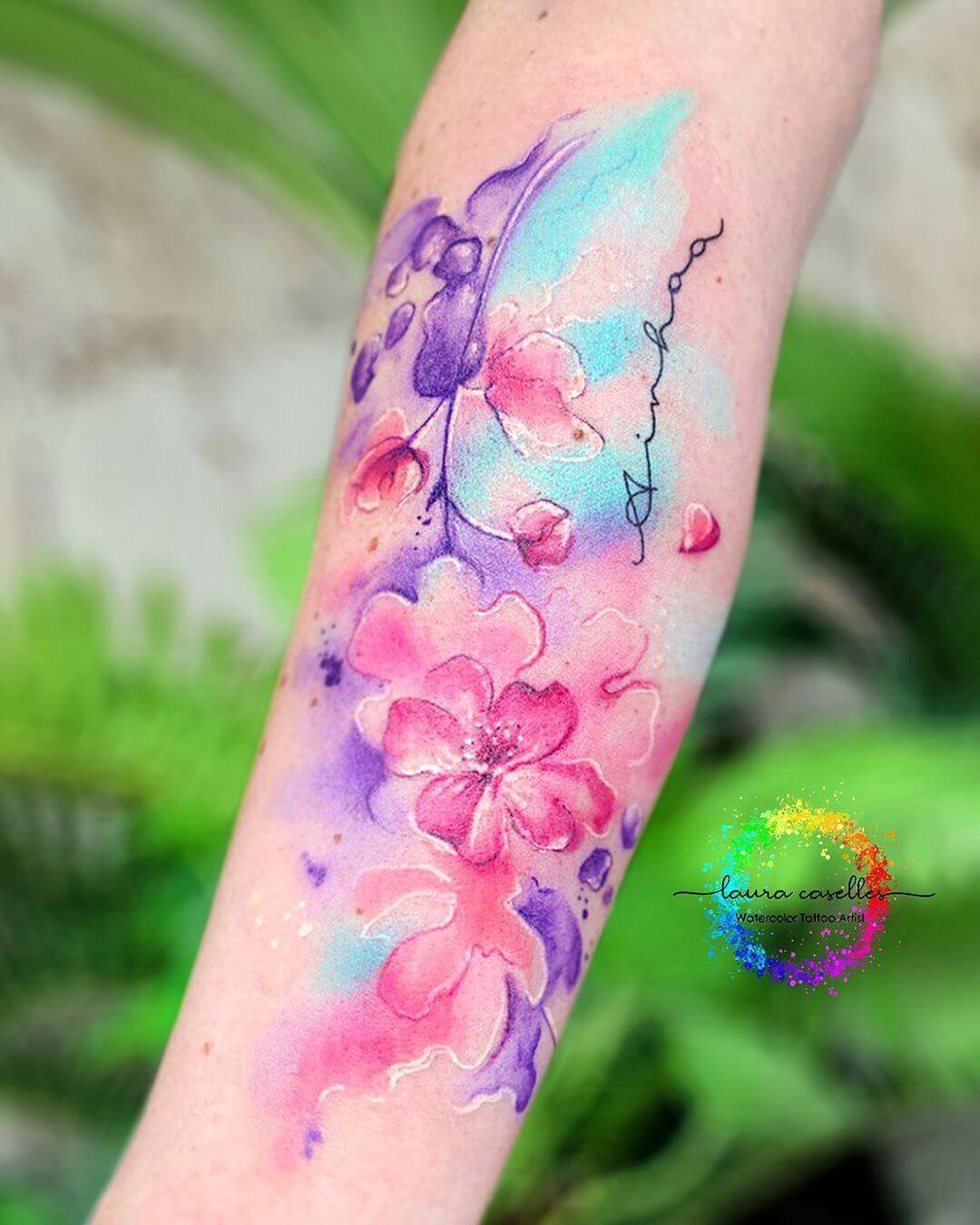 101 Best Watercolor Flower Tattoo Ideas You Have To See To Believe!