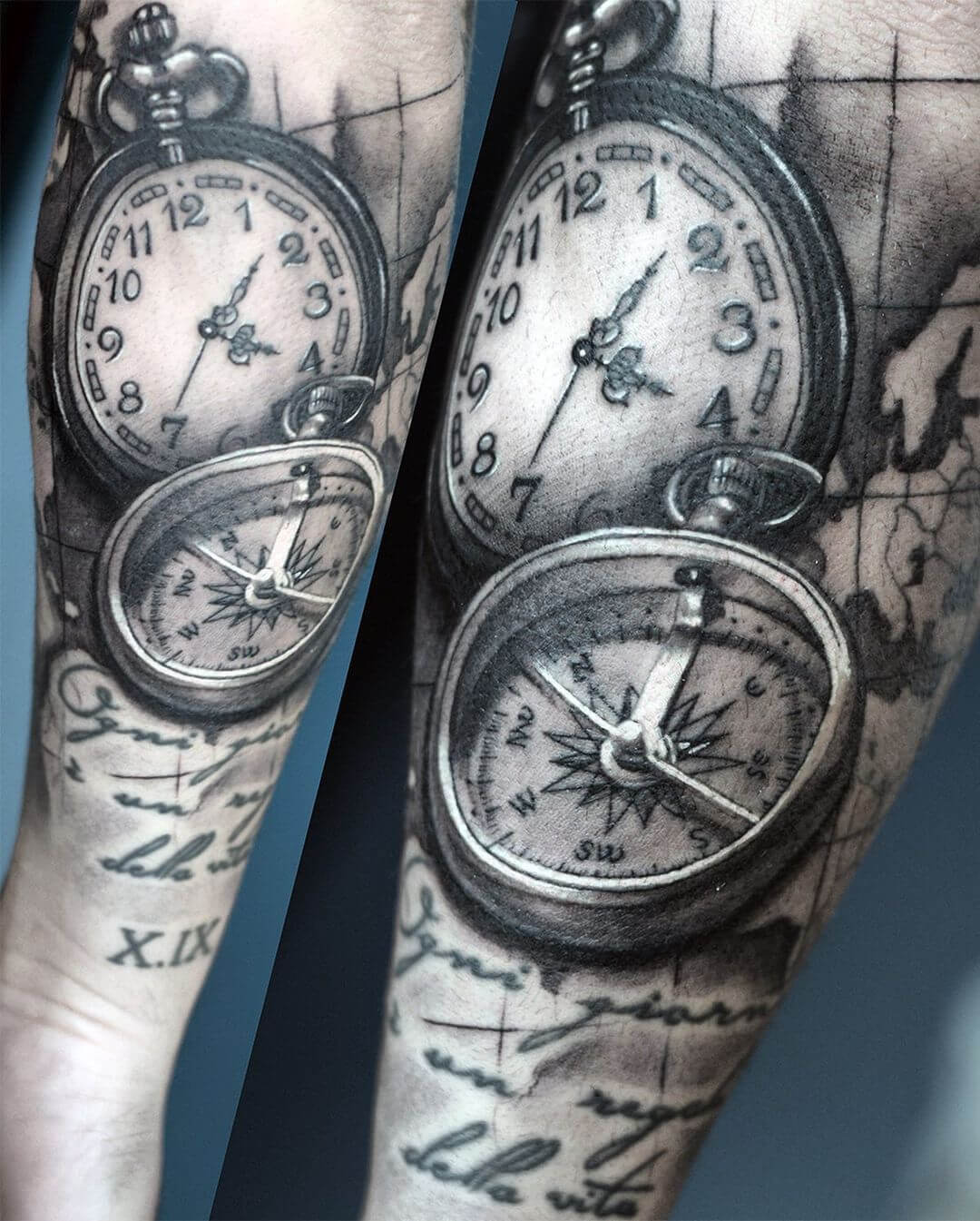 101 Best Compass Sleeve Tattoo Ideas That Will Blow Your Mind!
