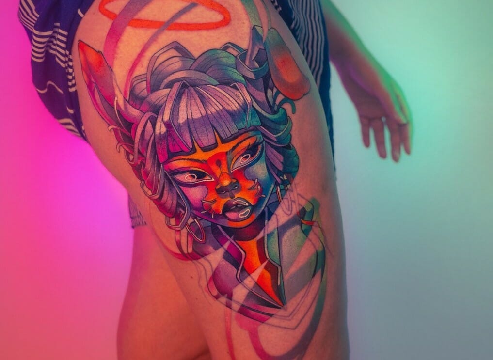 10 Best Neon Light Tattoo Ideas That Will Blow Your Mind! | Outsons | Men's Fashion Tips And Style Guides 743_x_1017_jpg