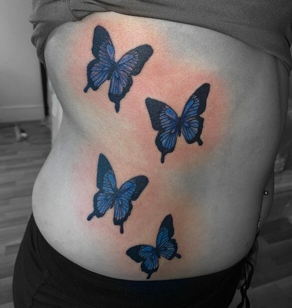 101 Best Butterfly Tattoo Ribs Ideas That Will Blow Your Mind!