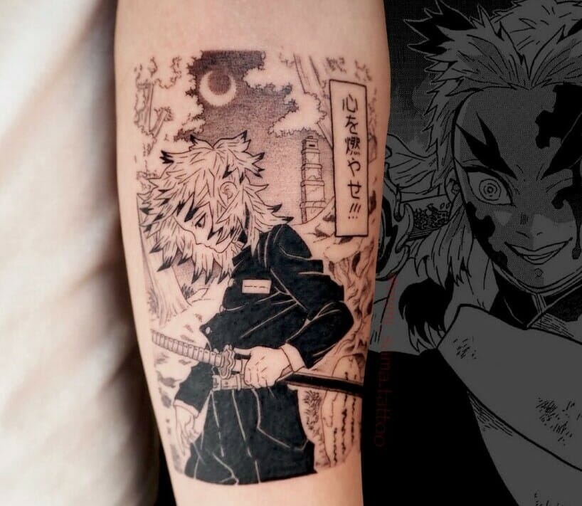 10 Best Rengoku Tattoo Ideas That Will Blow Your Mind! Outsons Men