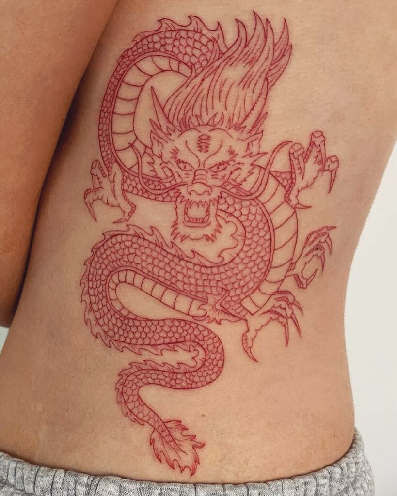 33 Amazing Dragon Rib Tattoos Designs You Will Love In 2023