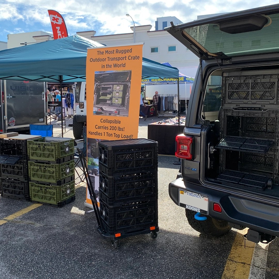 First Prototypes of T48 Crates Market Tested at Jeep Show Outstandards®