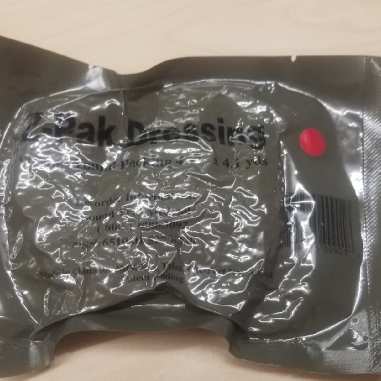 Z Pack Dressing OutThere First Aid